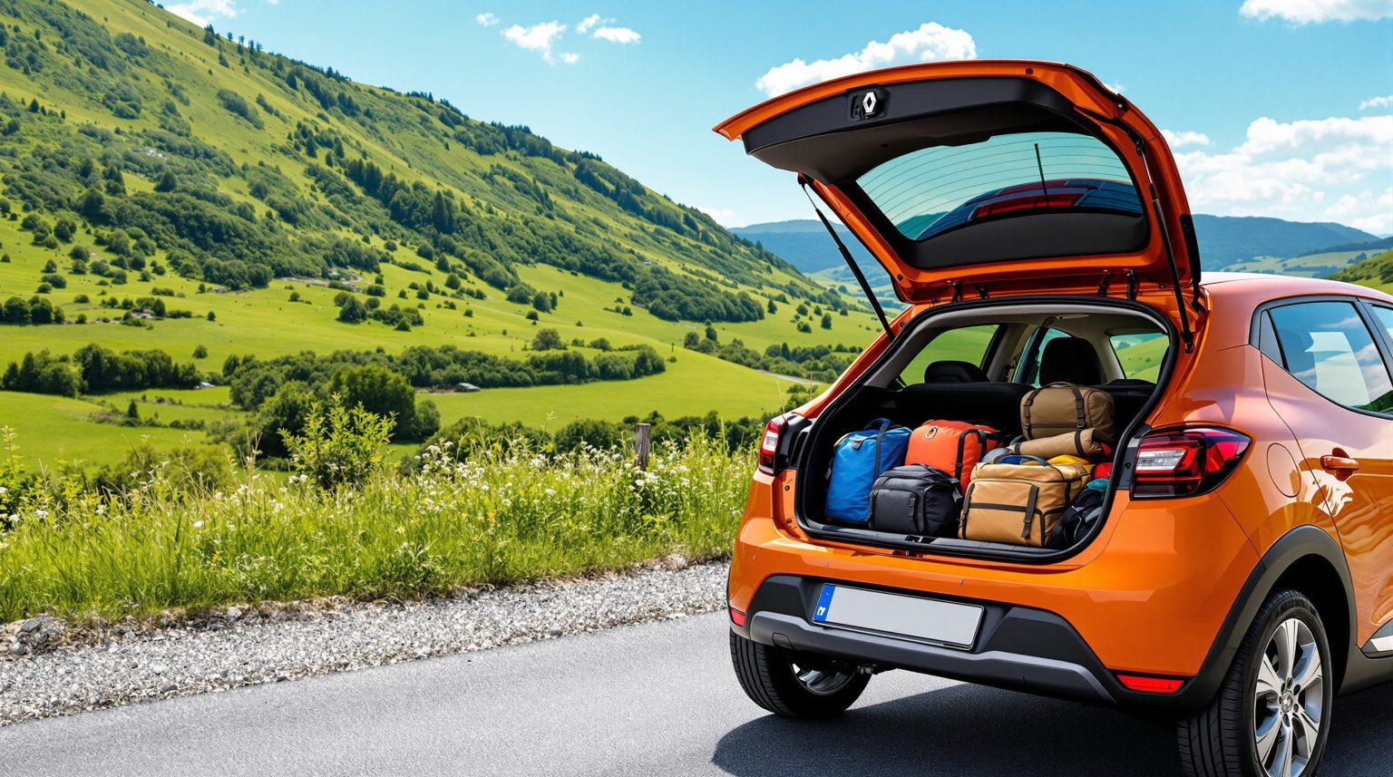 Volume coffre Clio 4 : Découvrez la capacité de chargement idéale pour vos voyages
